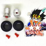 15072 heipao aluminum wide wheels & sponge tires (1pair) - Image 3