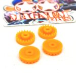 rep tamiya gear corona sfm  / mini 4wd G2 gear ( orange ) - Image 2