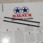 as fiber kevlar hitam 2mm