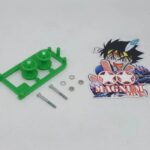 rep tamiya 15457 low friction plastic double roller / naga plastik - Image 2