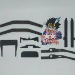bemper nascar sudut 1/2 jepit full carbon Magnum