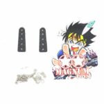 rep tamiya HG carbon reinforcing plate short/ bemper lurus pendek 2pcs