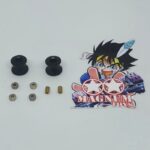 rep tamiya 15398 double aluminum rollers ( 13-12mm ) / bearing luncur - Image 3