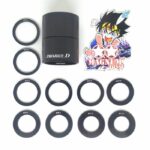 alat pelubang velg + 10 ring adapter / wheel puncher - Image 2