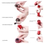 alat pelubang velg + 10 ring adapter / wheel puncher - Image 3