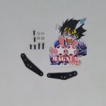 rep tamiya frp support plate set / bemper pendek isi 2 fiber