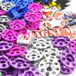rep tamiya double aluminum rollers super lightweight ( 13-12mm ) - Image 2