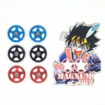 rep tamiya 5 spoke 19mm aluminum roller bearing ( ringless )