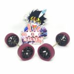 rep tamiya velg Y Spoke carbon + maroon full presisi / ban jadi stb